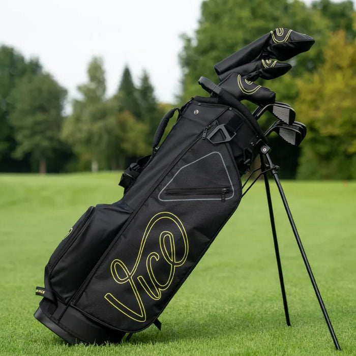 Vice Boost Starter Set Complete Golf Club Set with Bag for Beginners, Lime