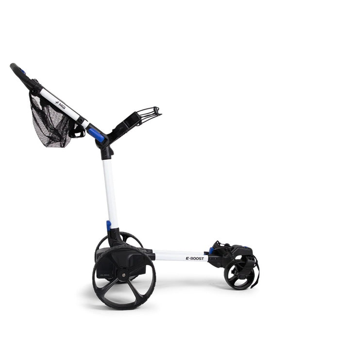 MGI E-BOOST Lightweight Assisted Golf Push Cart with Push and Boost Modes