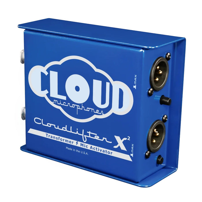 Cloud Microphones CL-X2 Transformer Mic Activator - Two Channel, Up to 36 dB or +12dB Attenuated