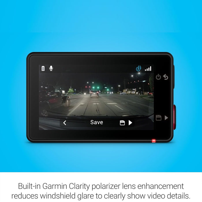 Dash Cam X310 with 4K Touchscreen & 140-Degree Field of View | Clarity Polarizer