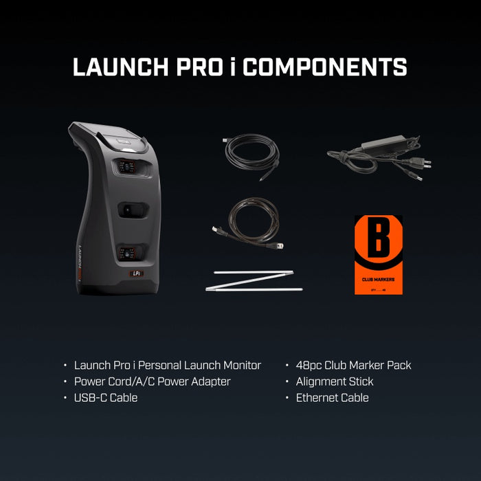 Bushnell Golf Launch Pro Indoor Circle B Edition Golf Launch Monitor and Simulator