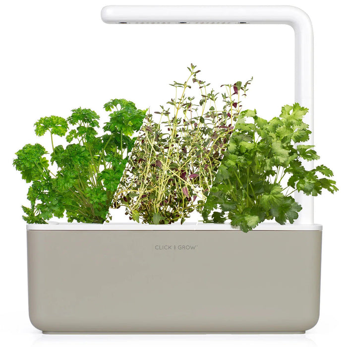 Smart Garden 3 with Steak Seasoning Kit with Grow Light and 12 Plant Pods