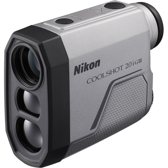 Nikon COOLSHOT 20i GIII Golf Rangefinder with Slope and First Target Priority Mode