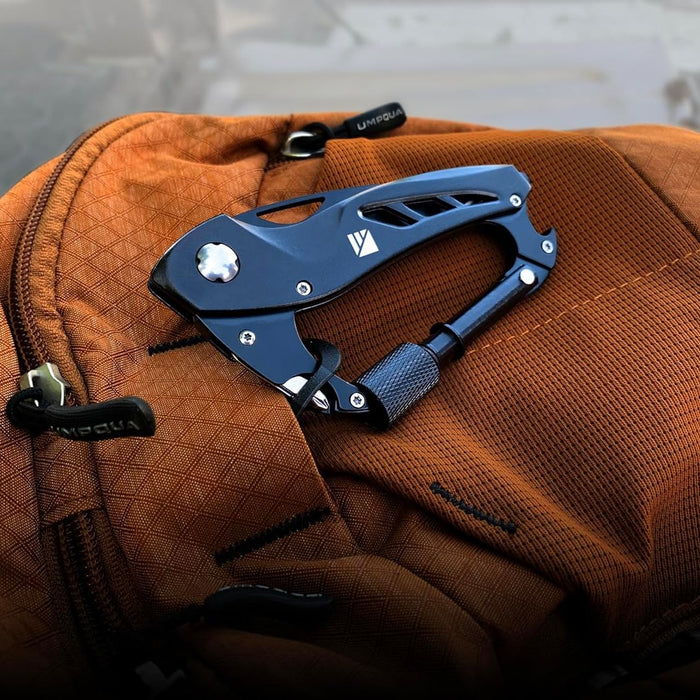 Carabiner Pro Stainless Steel Survival Multi-Tool | Durable and Portable