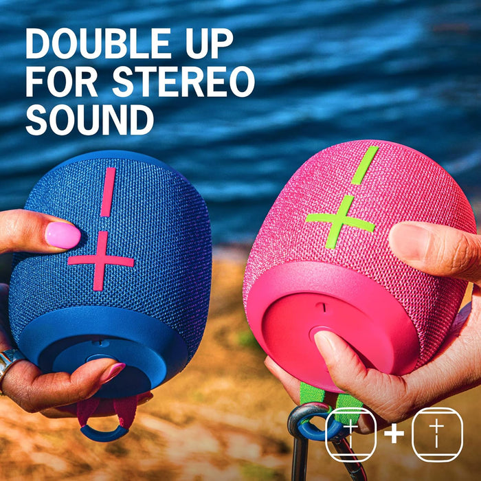 WONDERBOOM 3 Portable Waterproof Bluetooth Speaker with 360-Degree Sound