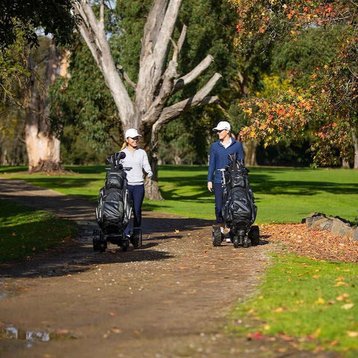 Zip Navigator Remote Controlled Electric Golf Push Cart with 36 Hole Battery