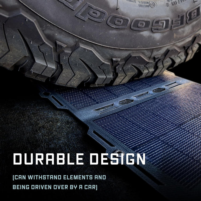 Dark Energy Spectre Folding 18W Solar Panel | Charges USB-C and USB-A Devices