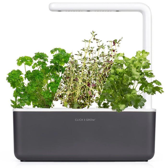 Smart Garden 3 with Steak Seasoning Kit with Grow Light and 12 Plant Pods