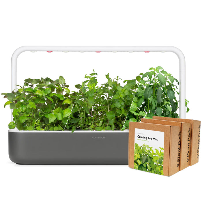 Smart Garden 9 with Herbal Tea Gardening Kit with Grow Light and 36 Plant Pods