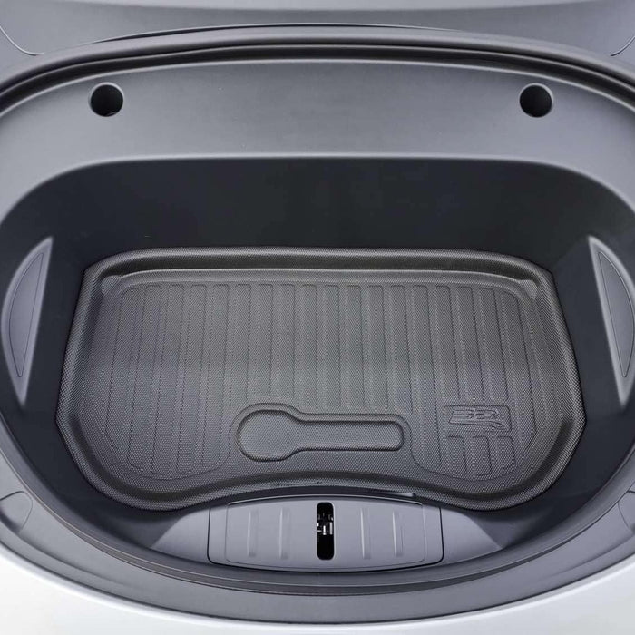 KAGU Custom Fit All-Weather Cargo Liner for 2020-2023 TESLA MODEL 3 - Front Basin