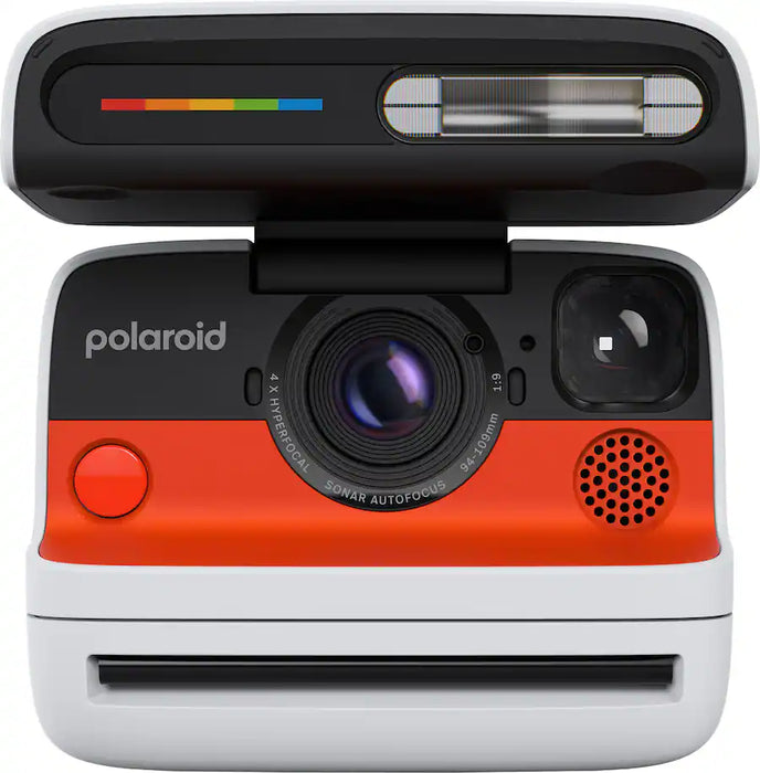 Polaroid Flip Instant Camera with Sonar Autofocus and Retro Design