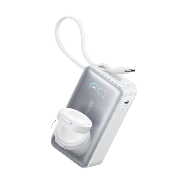 Anker MagGo Power Bank (10K, 35W, For Apple Watch)