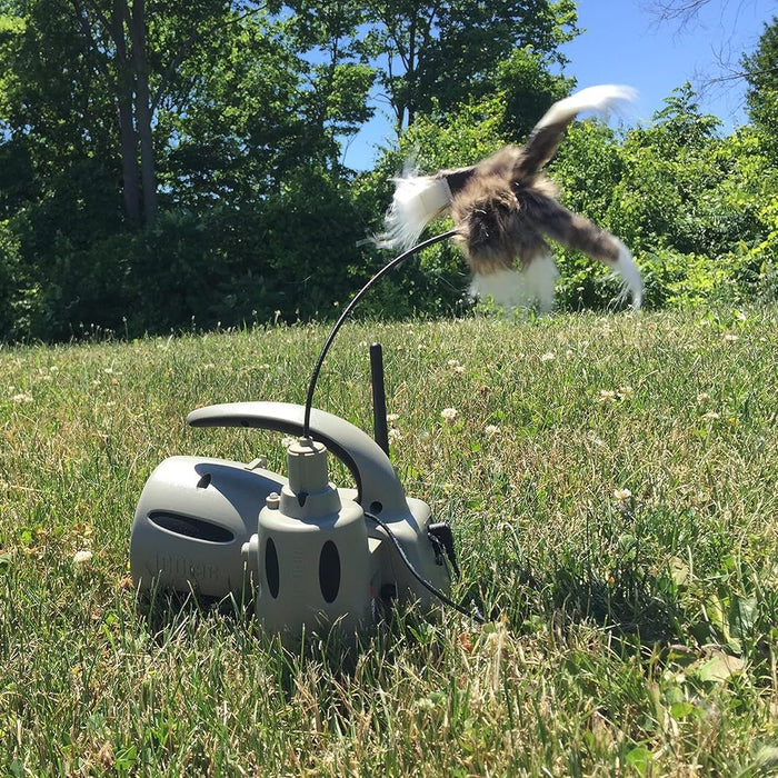 AD400 Attachable Predator Decoy with 2 Quick Change Toppers and LED Lights