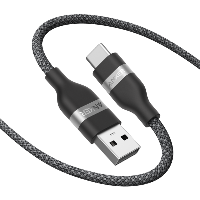 Anker USB-A to USB-C Cable (3 ft / 6 ft, Upcycled-Braided)