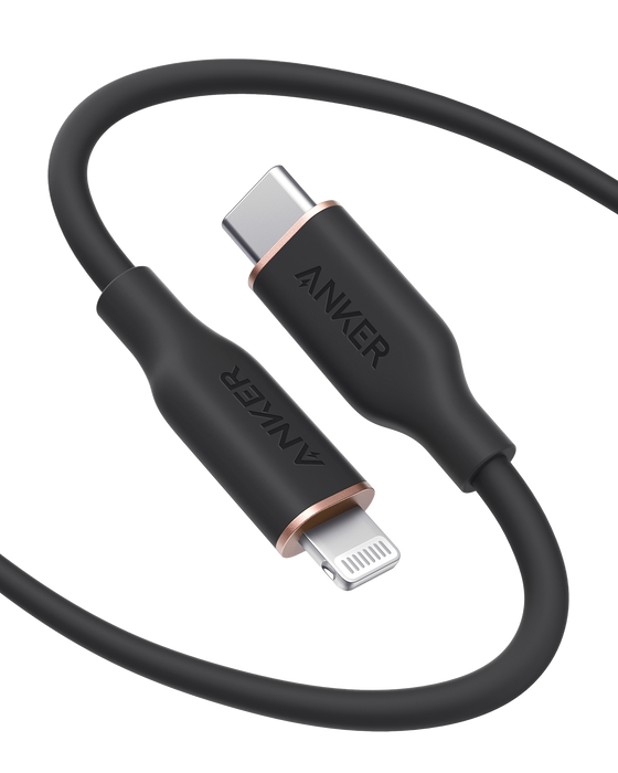 Anker 641 USB-C to Lightning Cable (Flow, Silicone)