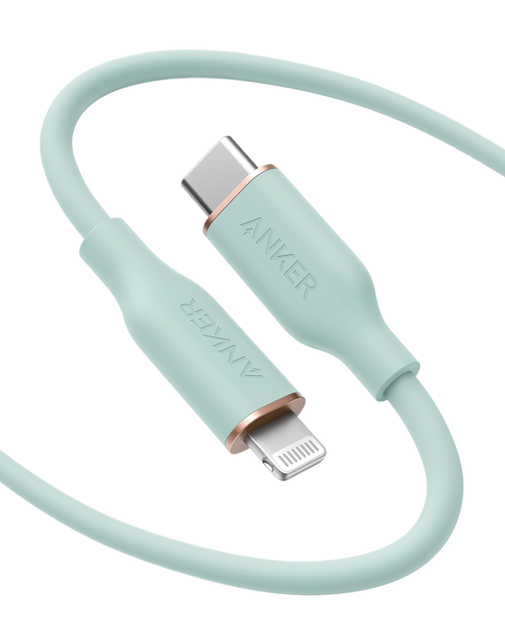 Anker 641 USB-C to Lightning Cable (Flow, 3 ft Silicone)