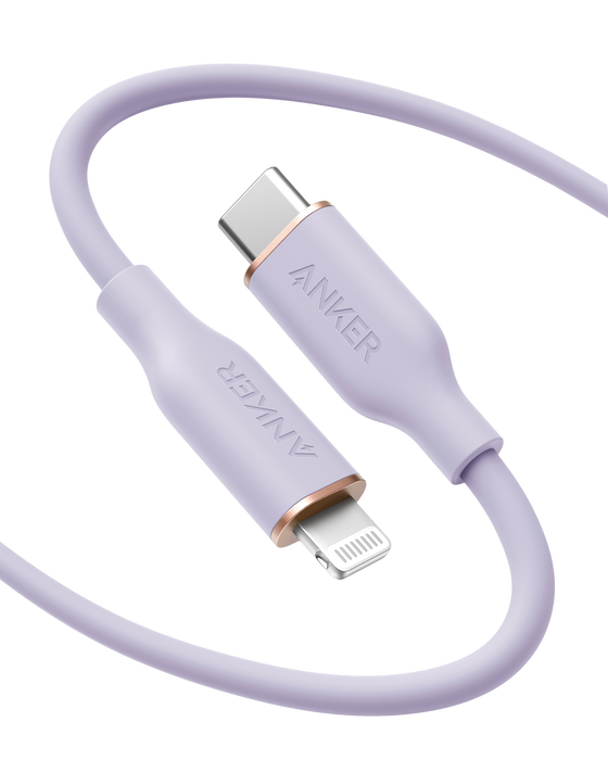 Anker 641 USB-C to Lightning Cable (Flow, Silicone)