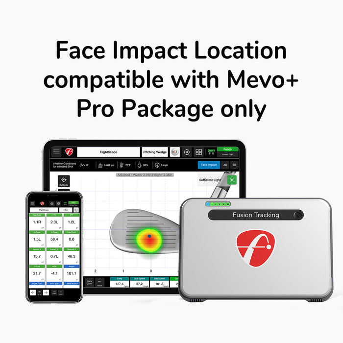 FlightScope Face Impact Location Software for FlightScope Mevo+ Pro Package