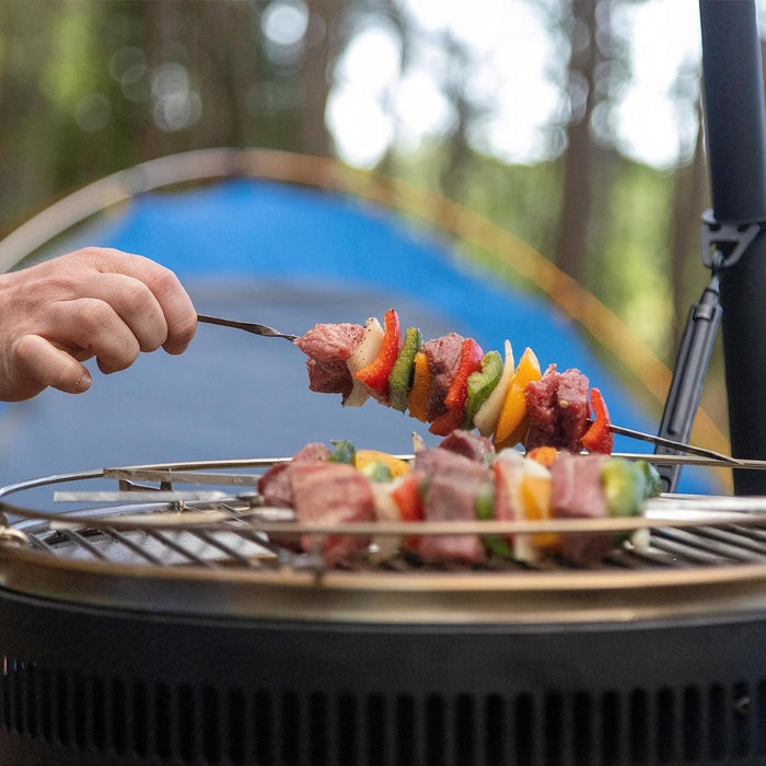 Son of a Burch Charcoal Portable Tripod Grill  | Great for Grilling & Smoking