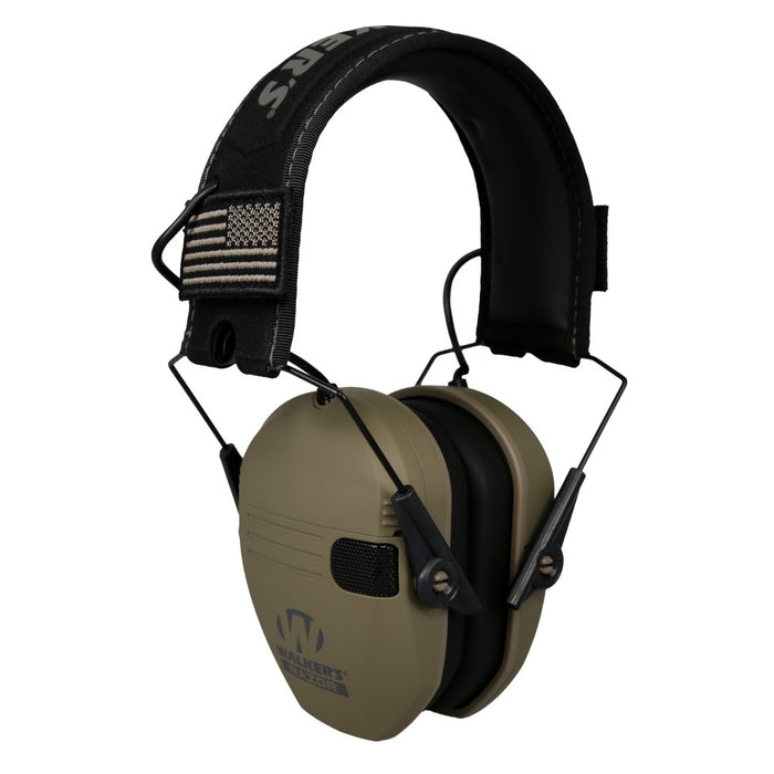 Razor Slim Patriot Series Electronic Ear Muffs with 23 dB Noise Reduction