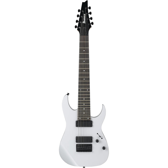 RG Standard RG8 8-String Solidbody Electric Guitar, Right-Handed, White