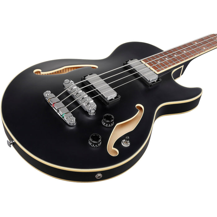 Artcore AGB200 4-String Hollowbody Electric Bass Guitar, Right-Handed