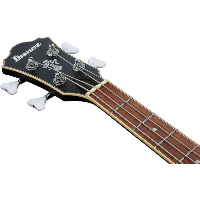 Artcore AGB200 4-String Hollowbody Electric Bass Guitar, Right-Handed