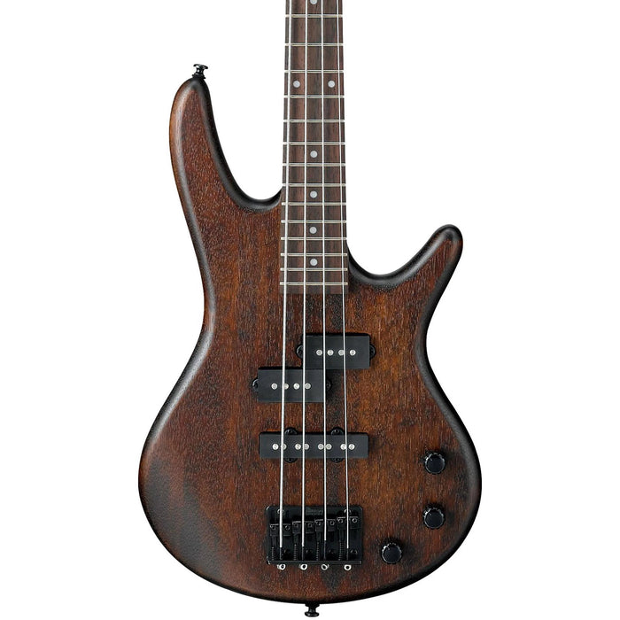 MiKro GSRM20B 4-String Solidbody Bass Guitar, Right | Great for Small Hands