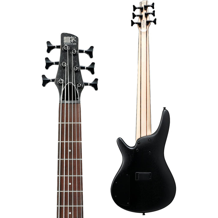 SR Standard SR306EB 6-String Solidbody Electric Bass, Right, Weathered Black