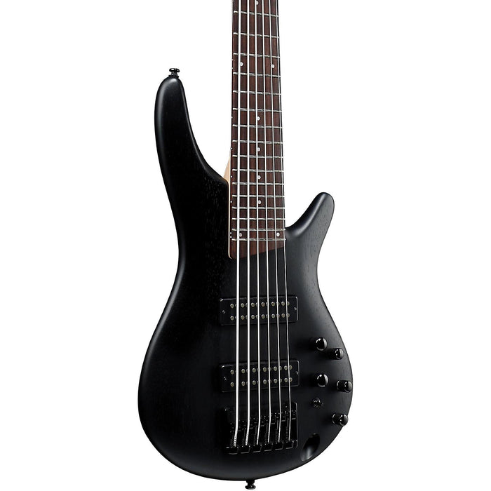 SR Standard SR306EB 6-String Solidbody Electric Bass, Right, Weathered Black