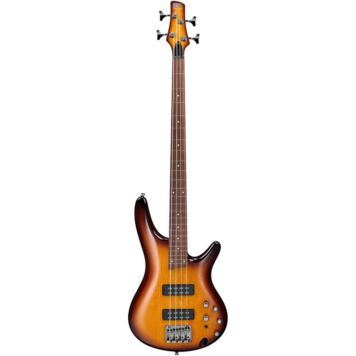 SR Standard SR370EF 4-String Fretless Solidbody Bass Guitar, Right, Brown Burst