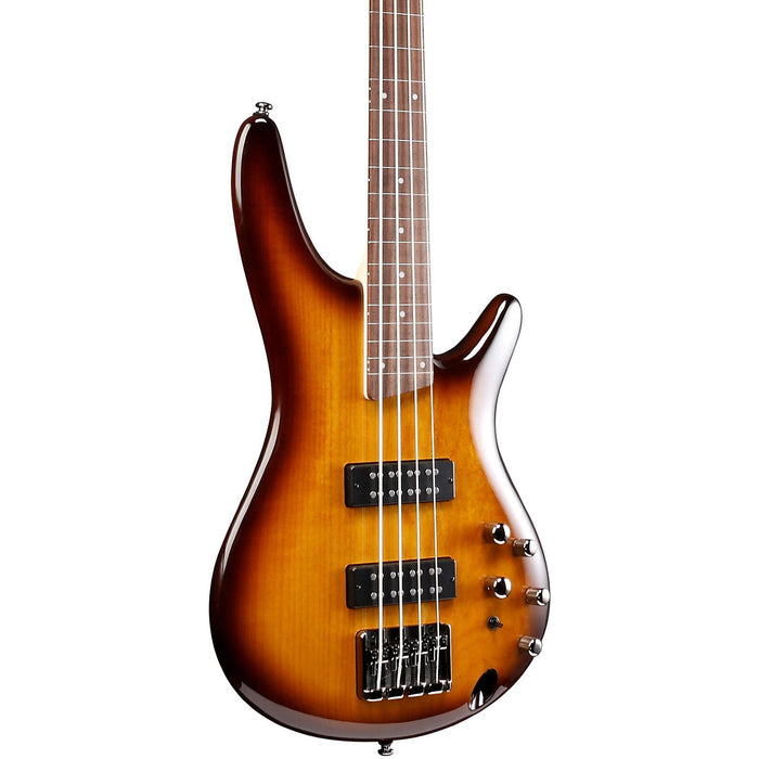 SR Standard SR370EF 4-String Fretless Solidbody Bass Guitar, Right, Brown Burst