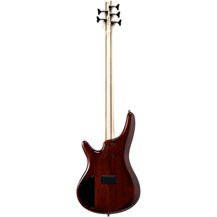 SR Standard SR375EF 5-String Fretless Solidbody Bass Guitar, Right, Brown Burst