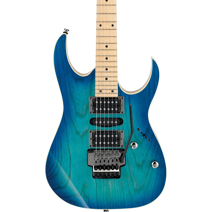 RG470AHM 6-String Solidbody Electric Guitar, Right-Handed, Blue Moon Burst