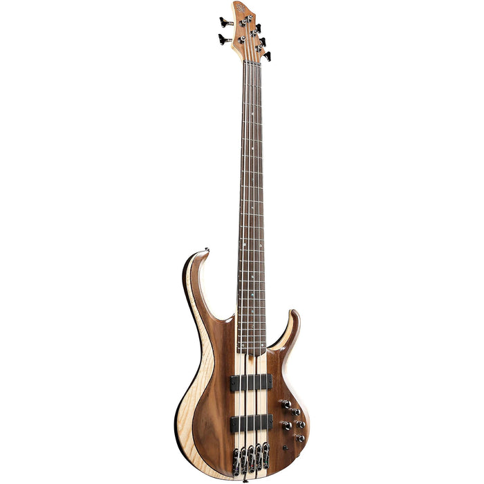 BTB Standard BTB745 5-String Solidbody Bass Guitar, Right, Natural Low Gloss