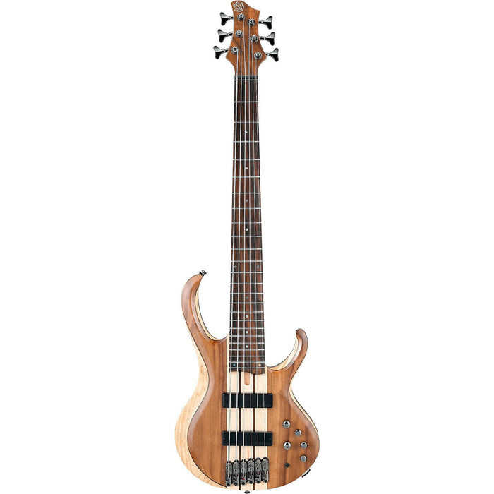 BTB Standard BTB746 6-String Solidbody Electric Bass Guitar, Right, Natural Low Gloss