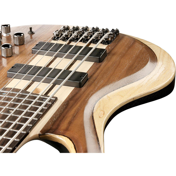 BTB Standard BTB746 6-String Solidbody Electric Bass Guitar, Right, Natural Low Gloss