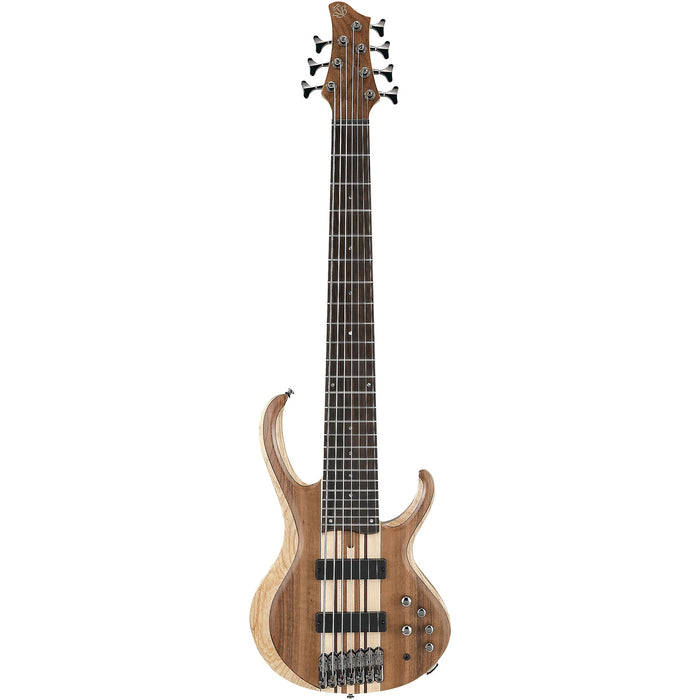 BTB Standard BTB747NTL 7-String Solidbody Bass Guitar, Right, Natural Low Gloss