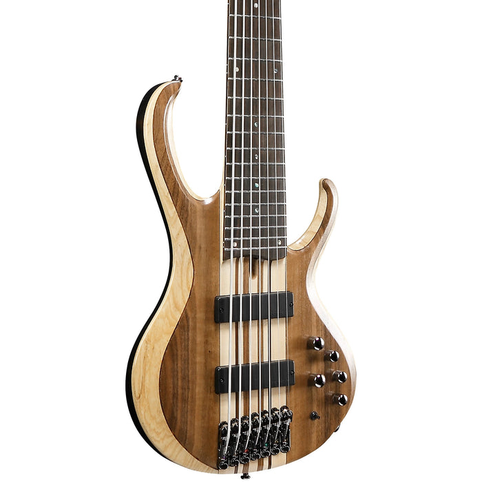 BTB Standard BTB747NTL 7-String Solidbody Bass Guitar, Right, Natural Low Gloss