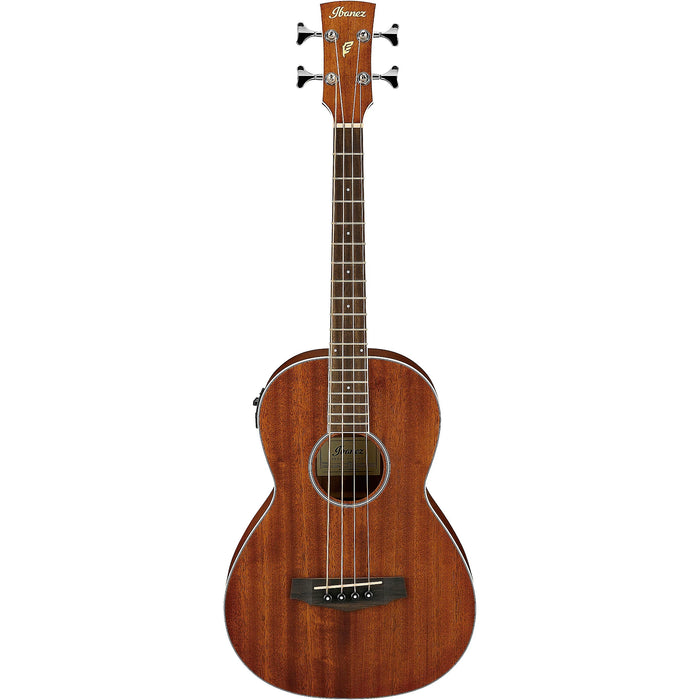 PNB14E 4-String Parlor Acoustic Bass Guitar, Right-Handed, Open Pore Natural