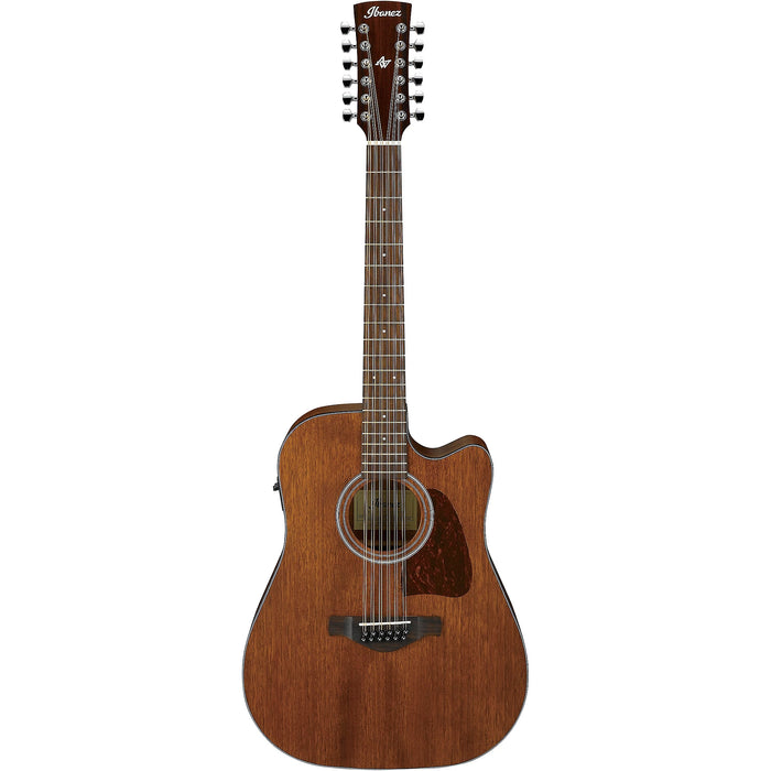 AW5412CE 12-String Acoustic Electric Guitar, Right-Handed, Open Pore Natural