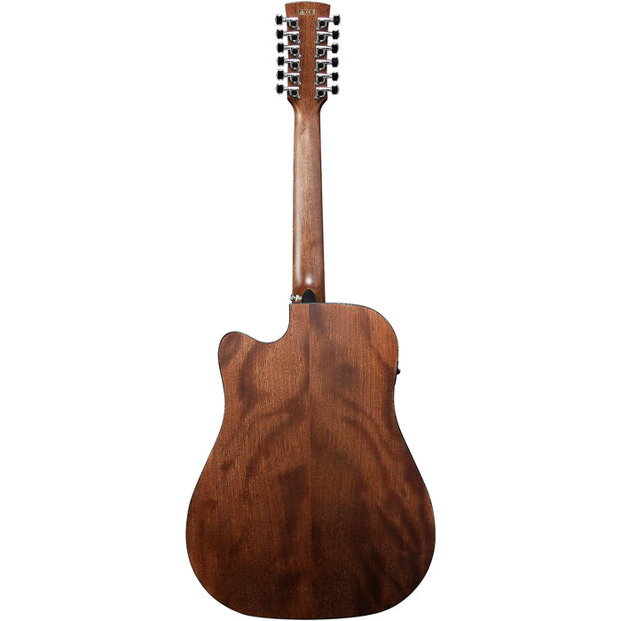 AW5412CE 12-String Acoustic Electric Guitar, Right-Handed, Open Pore Natural