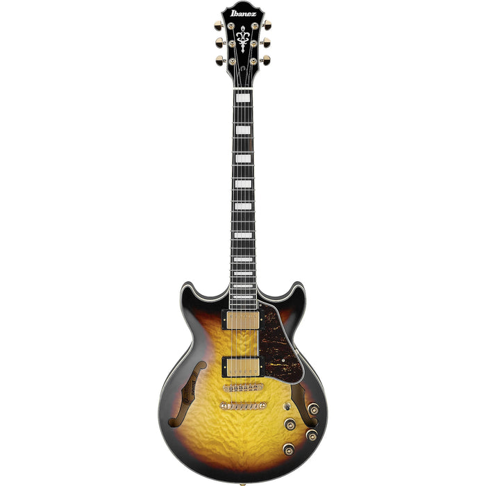 AM Artcore Expressionist AM93QM Semi-Hollowbody Electric Guitar, Right-Hand