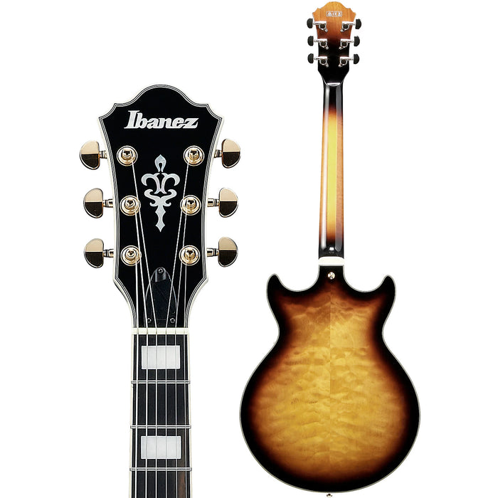 AM Artcore Expressionist AM93QM Semi-Hollowbody Electric Guitar, Right-Hand