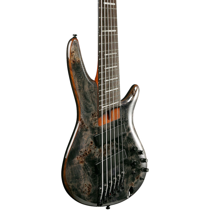 SRMS806 6-String Multiscale Solidbody Electric Bass Guitar, Right, Deep Twilight