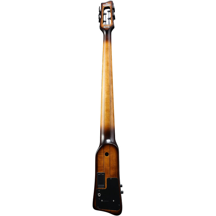 Upright Bass UB804 4-String Fretless Electric Bass, Right, Mahogany Oil Burst