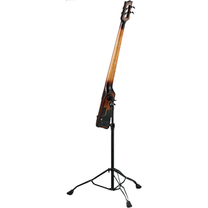 Upright Bass UB804 4-String Fretless Electric Bass, Right, Mahogany Oil Burst