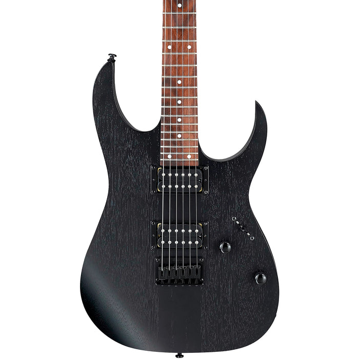 RG Standard RGRT421 Solidbody Electric Guitar, Right-Hand, Weathered Black