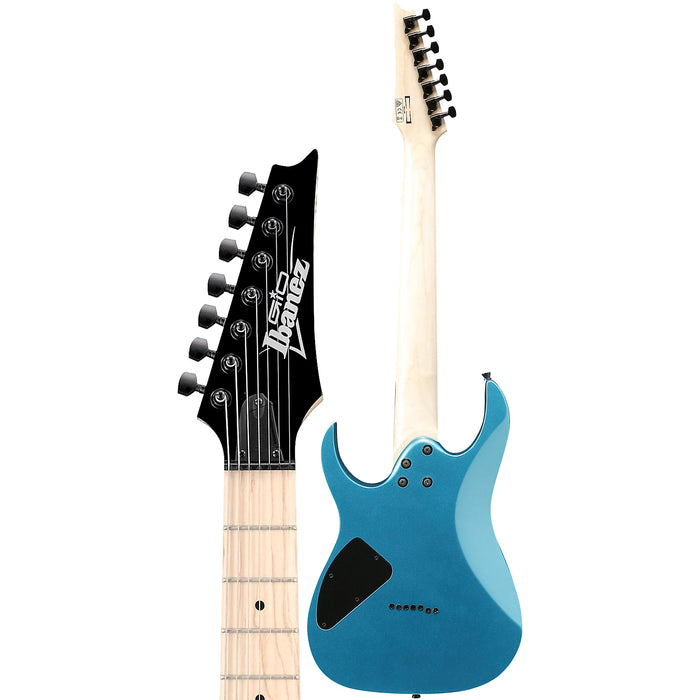 RG Gio GRG7221M 7-String Solidbody Electric Guitar, Right, Metallic Light Blue