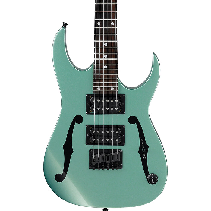 Paul Gilbert PGMM21 Solidbody Electric Guitar, Right, Metallic Light Green